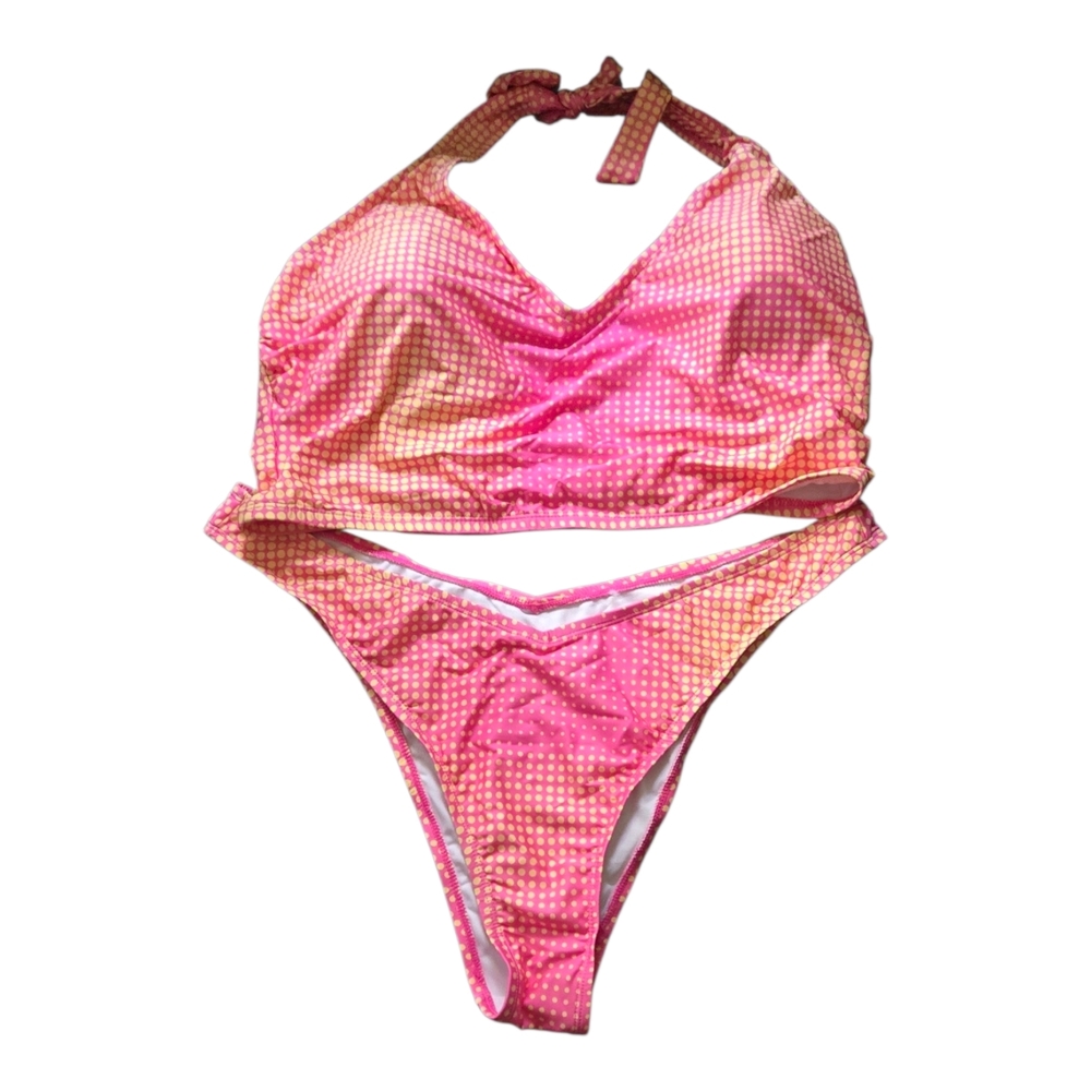 Fashion Nova Pink and Orange Bikini